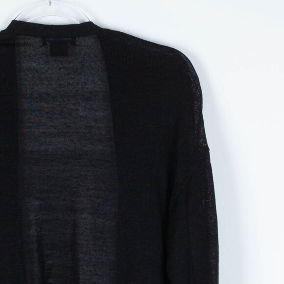 Trouve Ruched Sleeve Open Front Cardigan Size XS/S - Picture 5 of 5